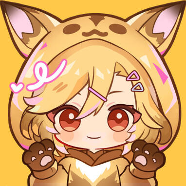 kaveh icon by miitart. chibi kaveh is dressed in a cute desert fox costume.